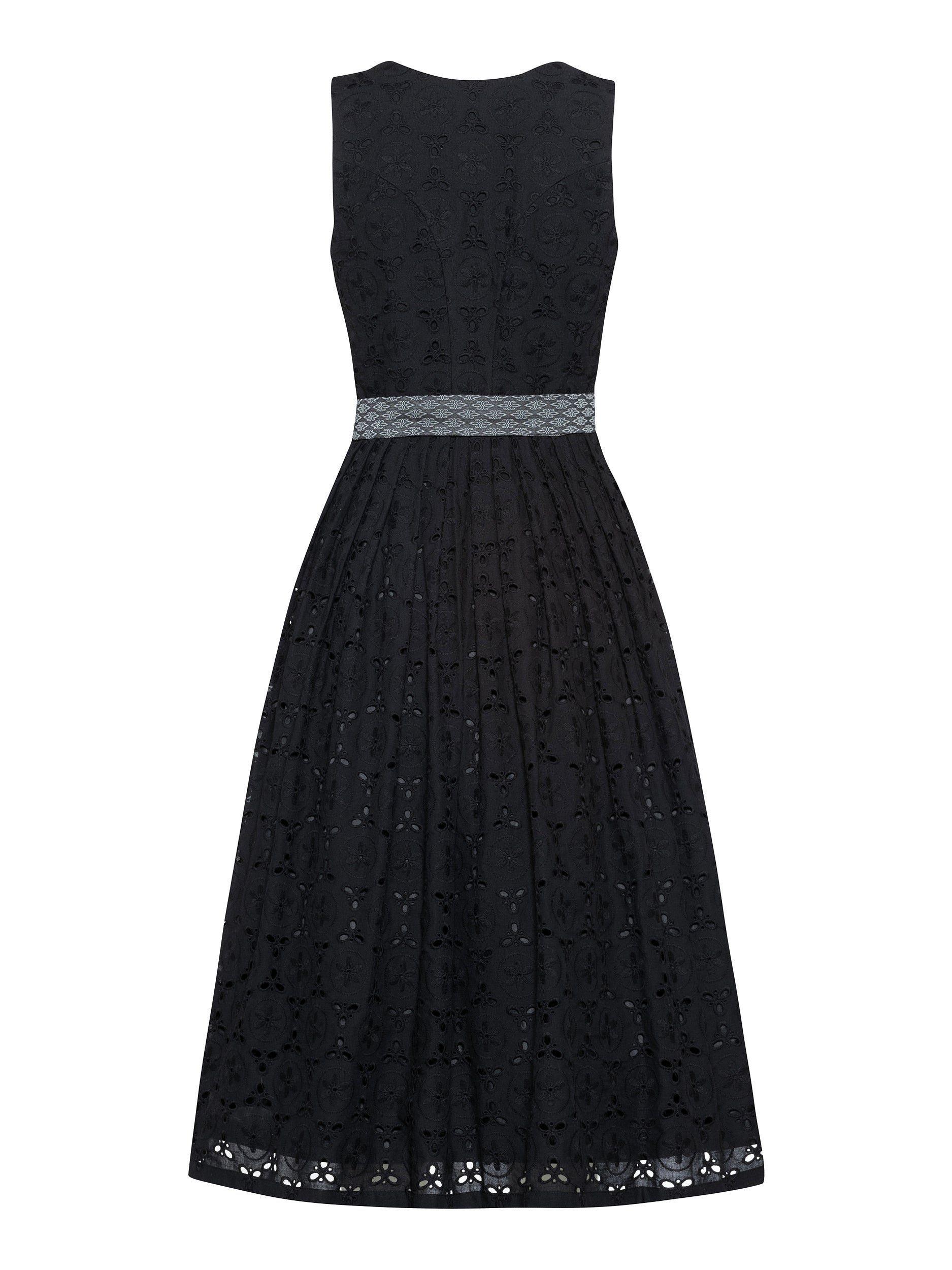 Berwin Maxi Dirndl 80cm Bettina black — back