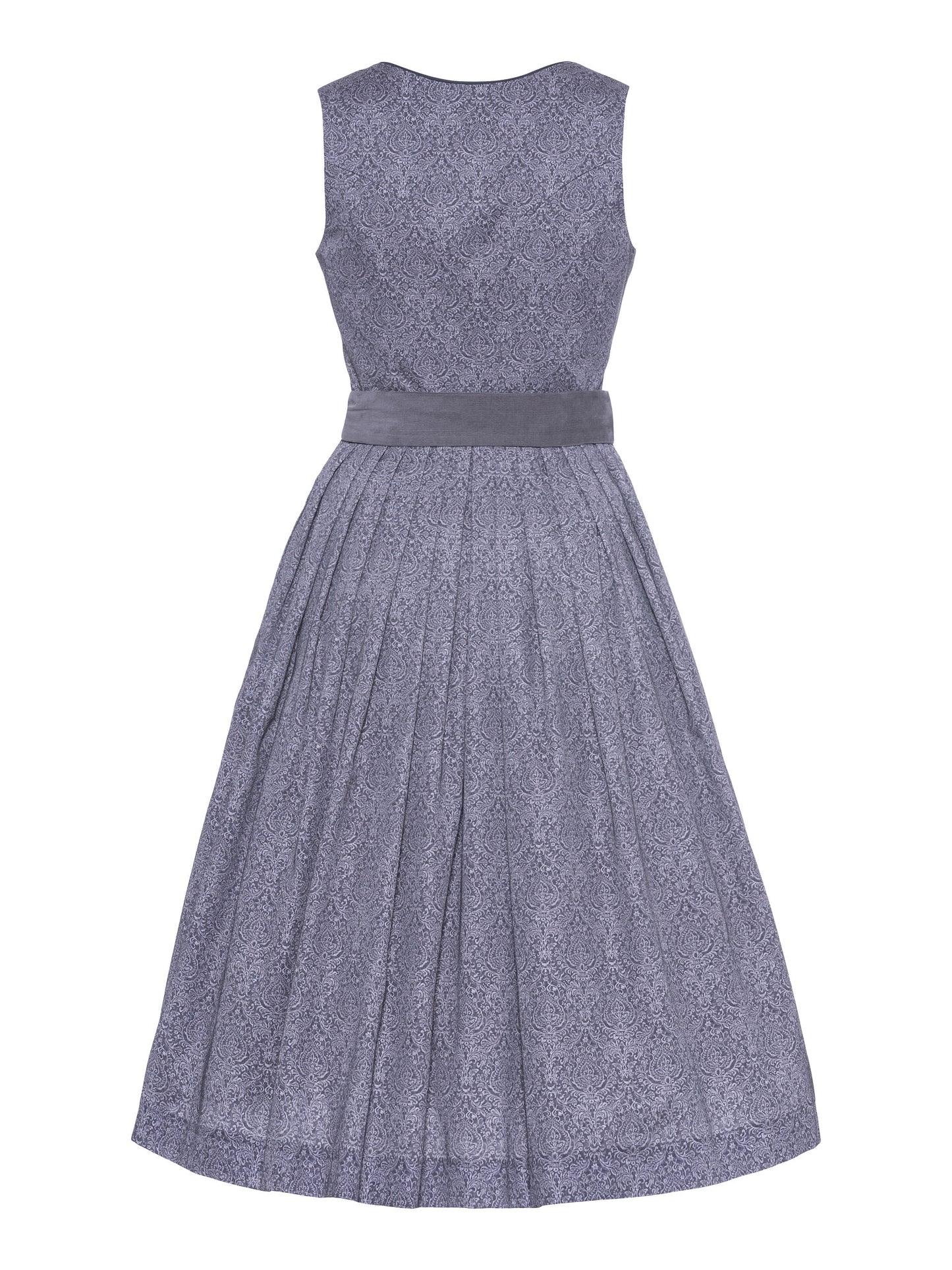 Berwin Long Dirndl 75cm Ute anthracite — back