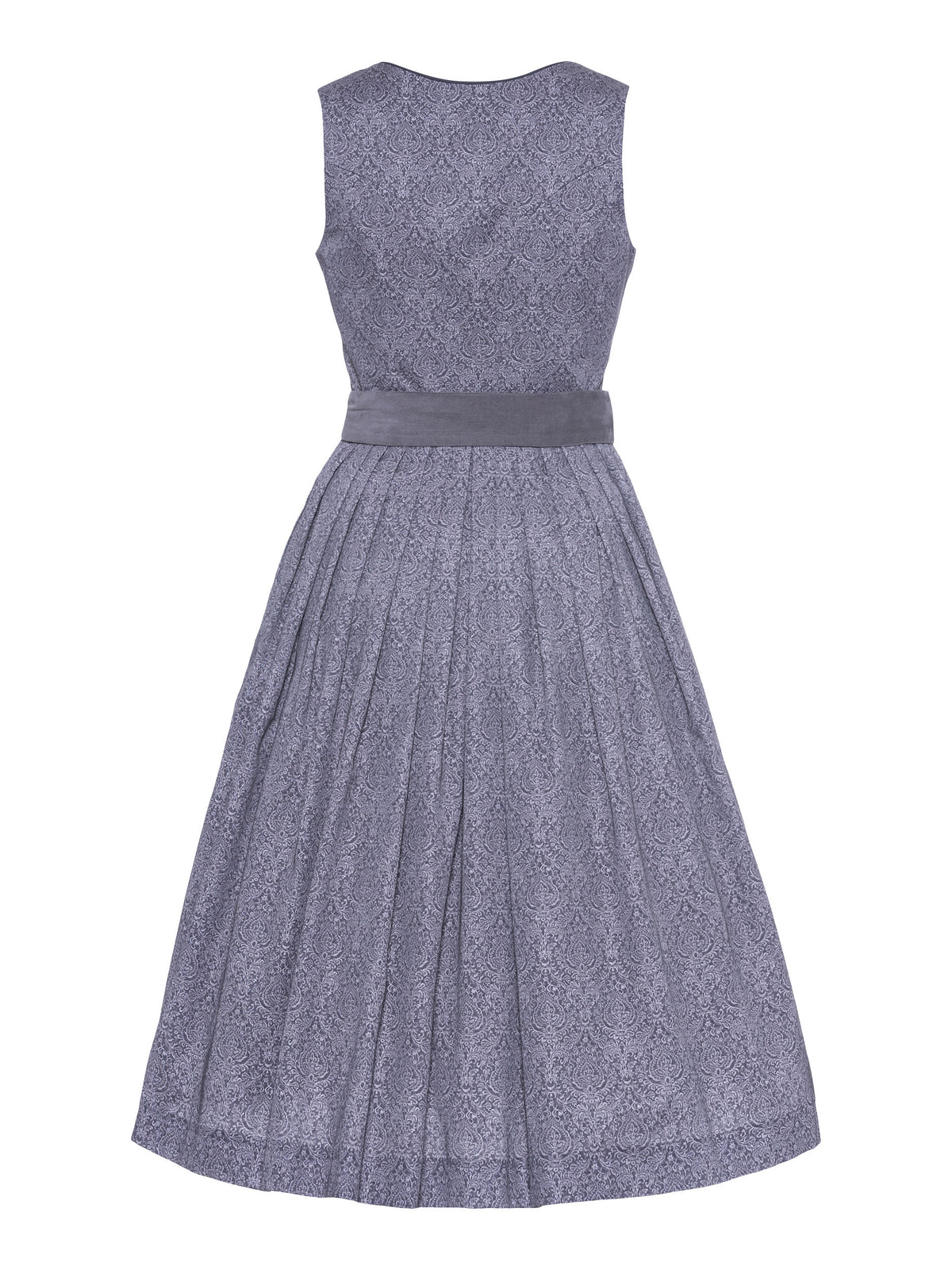 Berwin Long Dirndl 75cm Ute anthracite — back