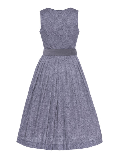 Berwin Long Dirndl 75cm Ute anthracite — back