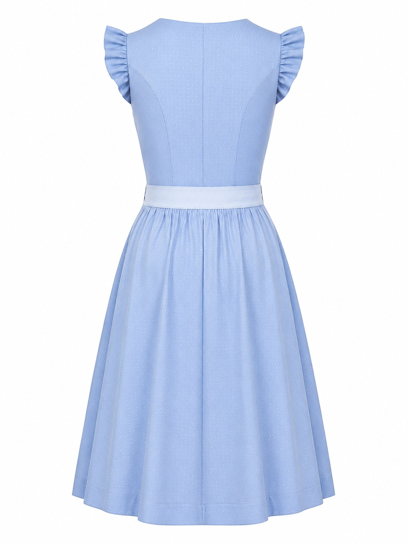 Berwin dirndl Anja light blue dress without apron