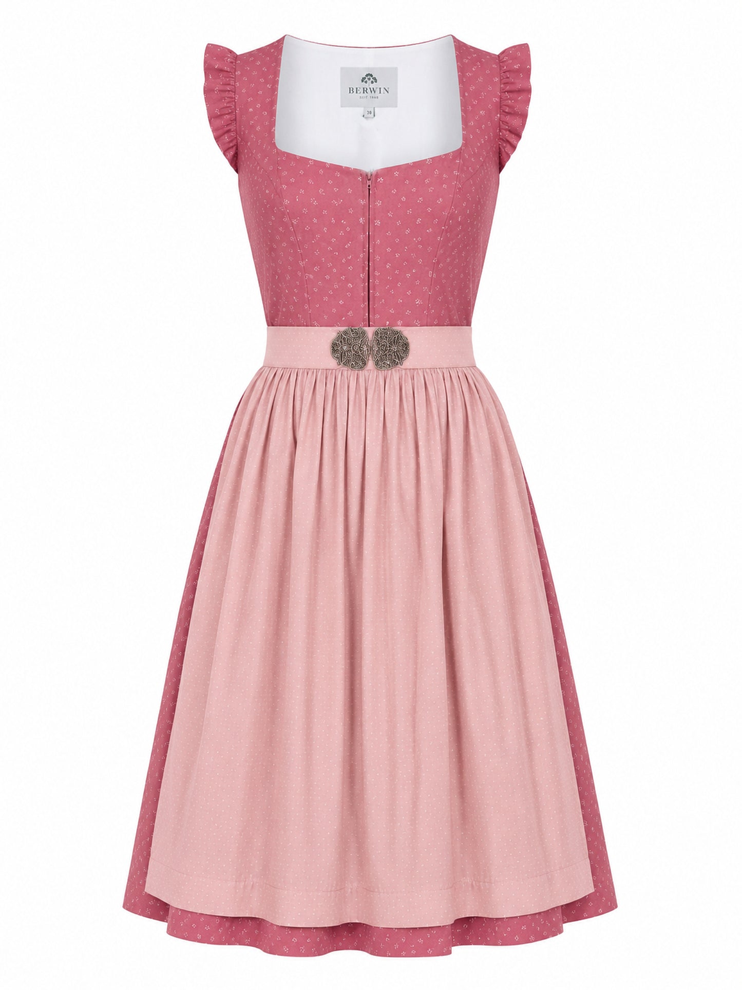 Berwin dirndl Leni pink front
