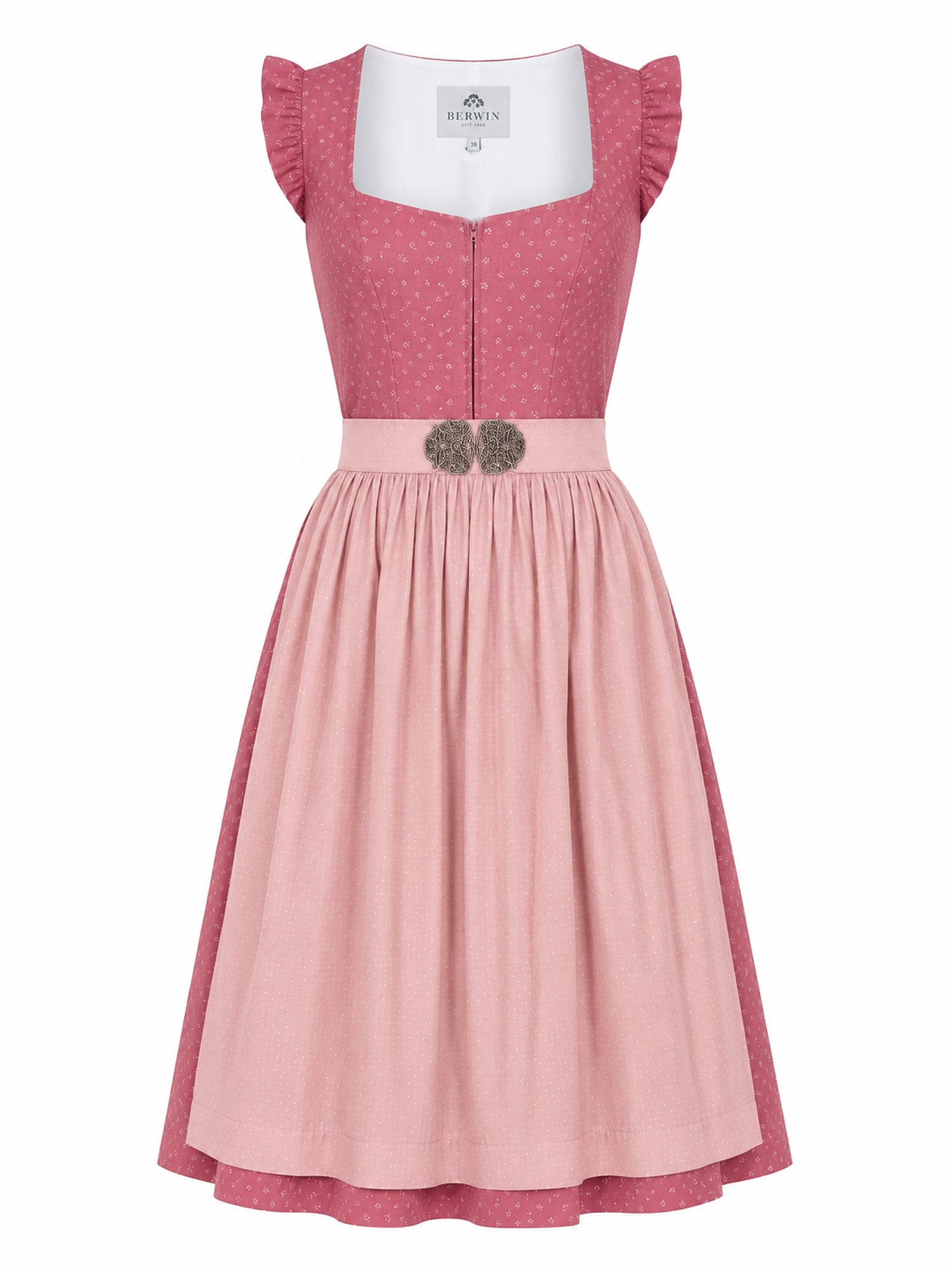 Berwin dirndl Leni pink front