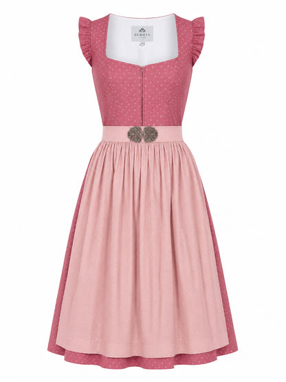 Berwin dirndl Leni pink front