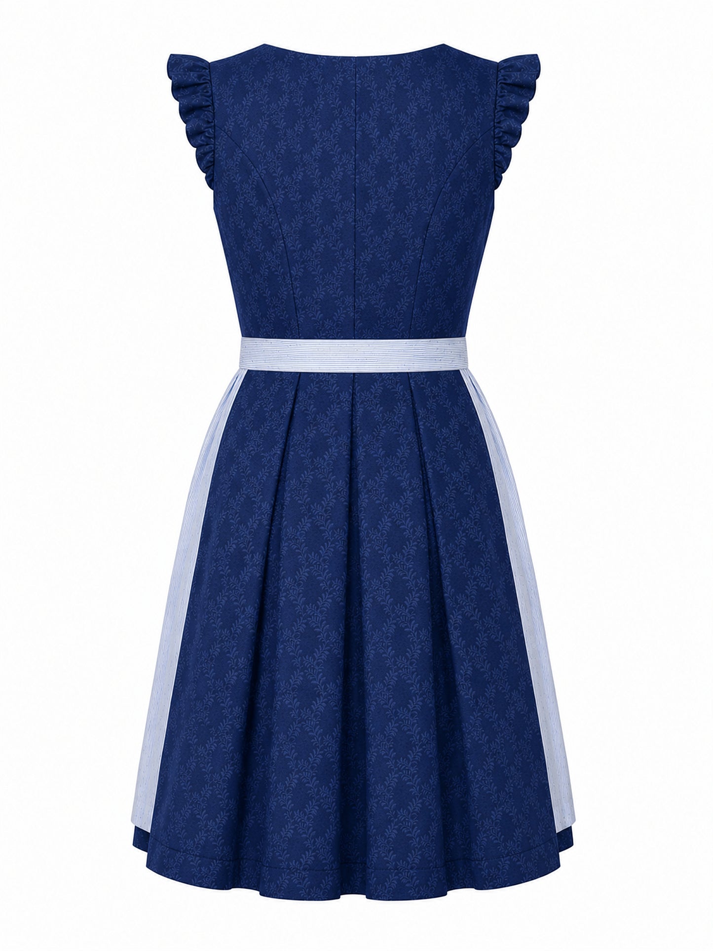 Berwin dirndl Katja navy blue dress without apron