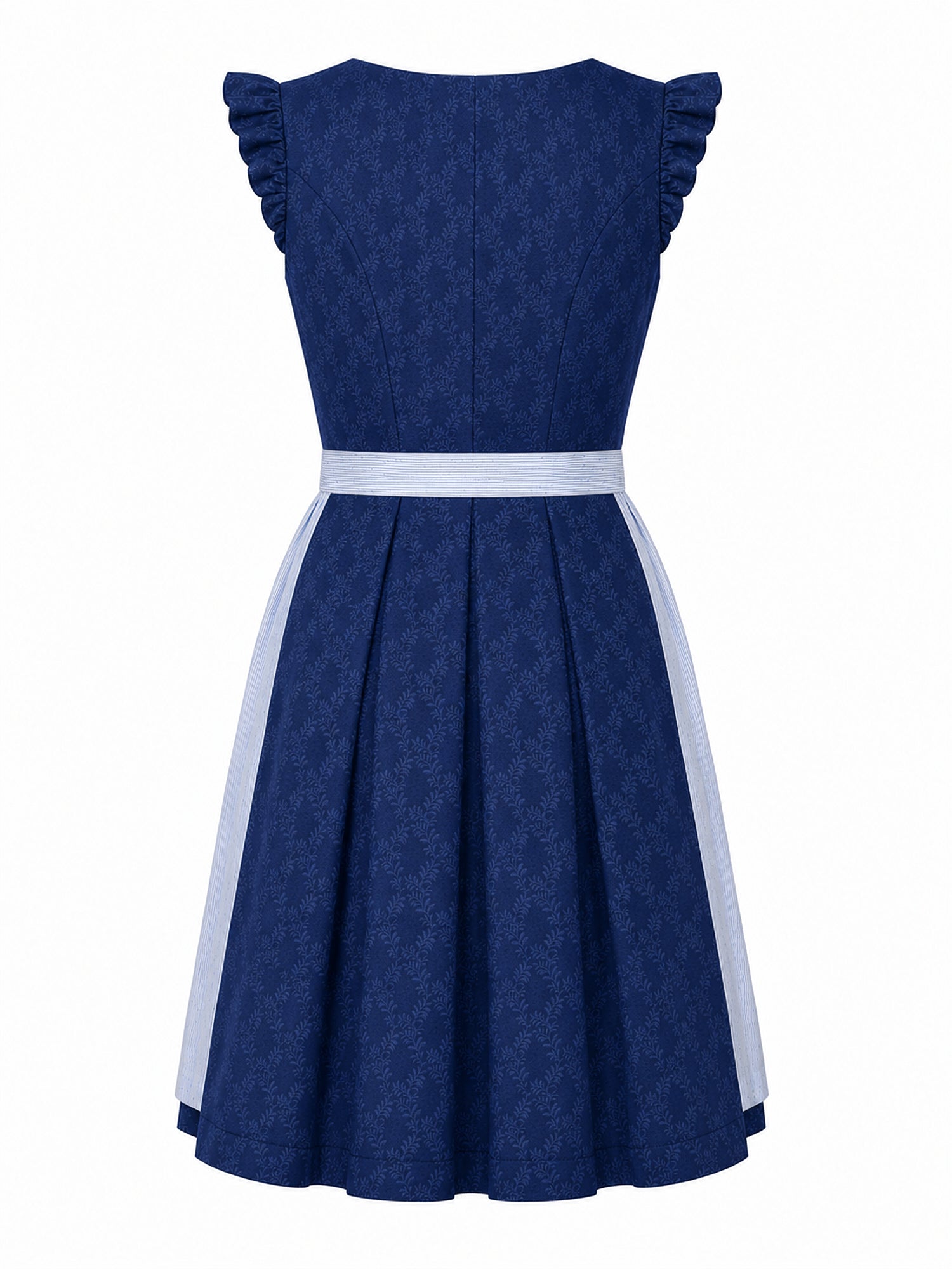 Berwin dirndl Katja navy blue dress without apron