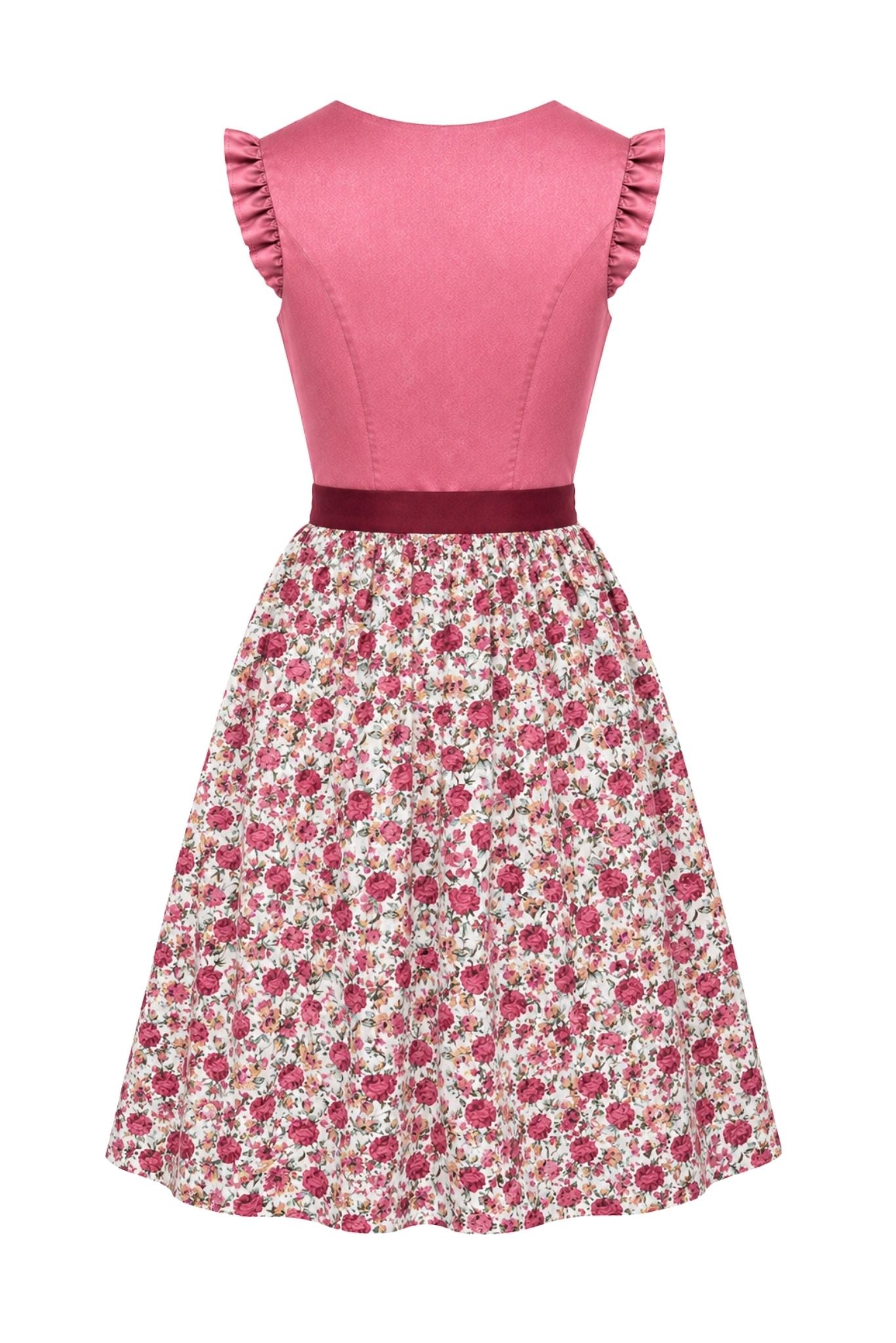Berwin dirndl Magda berries rose print skirt