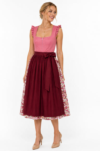 Berwin dirndl Magda berries on model
