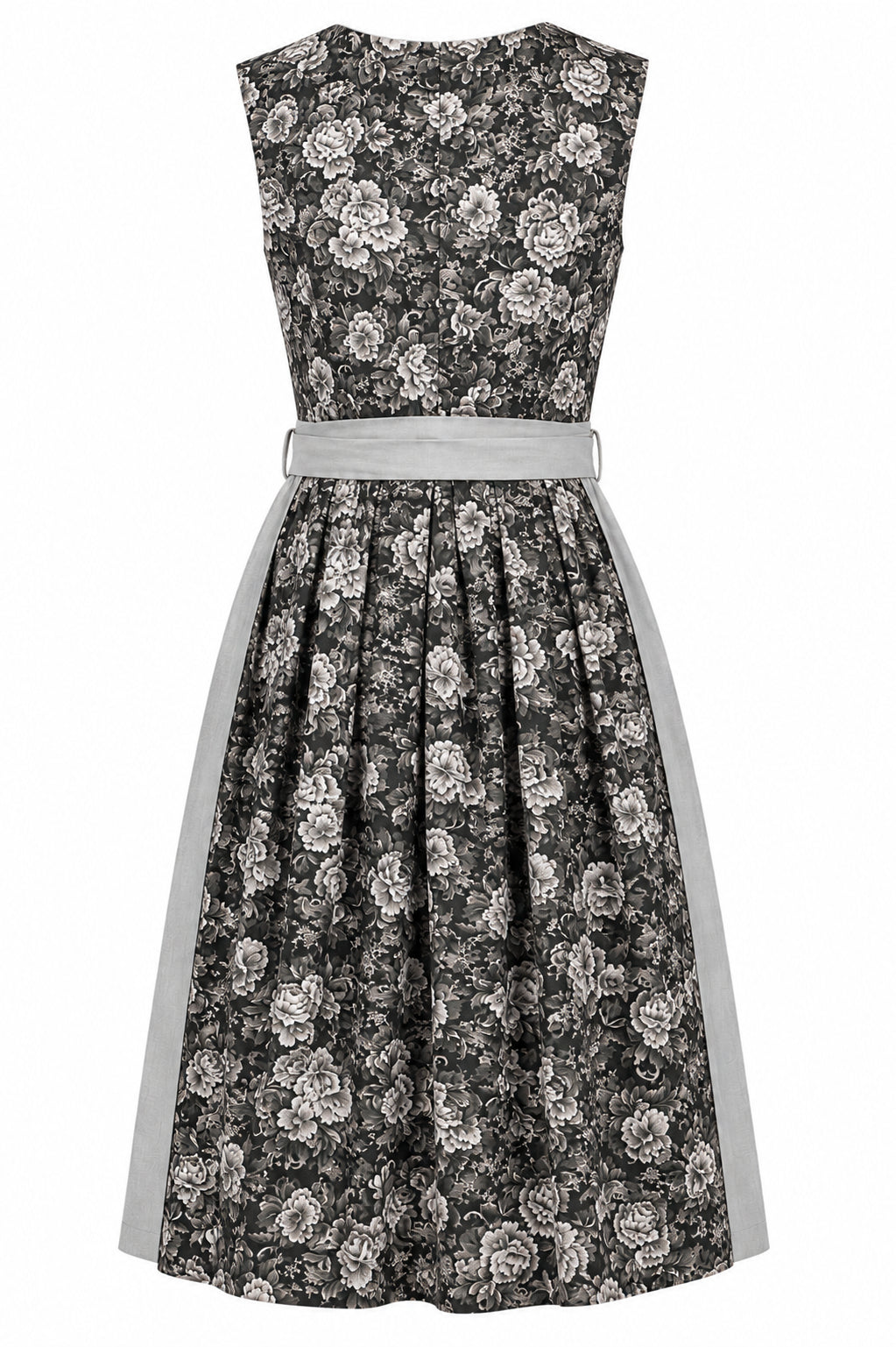 Berwin Long Dirndl 75cm Jutta olive green — back