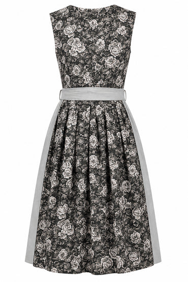 Berwin Long Dirndl 75cm Jutta olive green — back