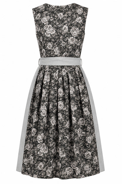 Berwin Long Dirndl 75cm Jutta olive green — back