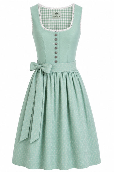 Berwin Long Dirndl 2pcs. 75cm 'Lotte' sage