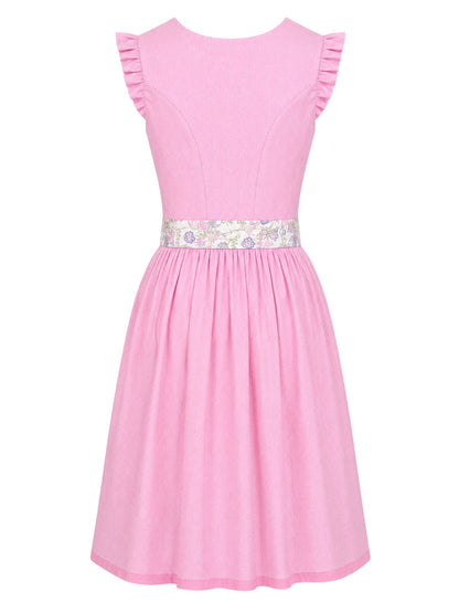 Berwin dirndl Inge pink dress without apron
