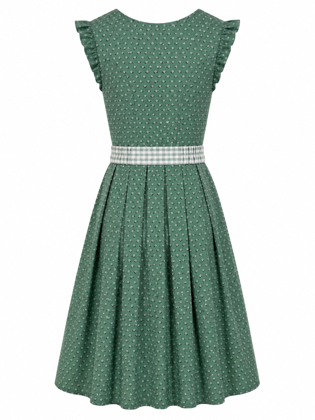 Berwin dirndl Ida sage green dress without apron