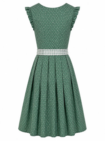 Berwin dirndl Ida sage green dress without apron