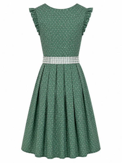 Berwin dirndl Ida sage green dress without apron
