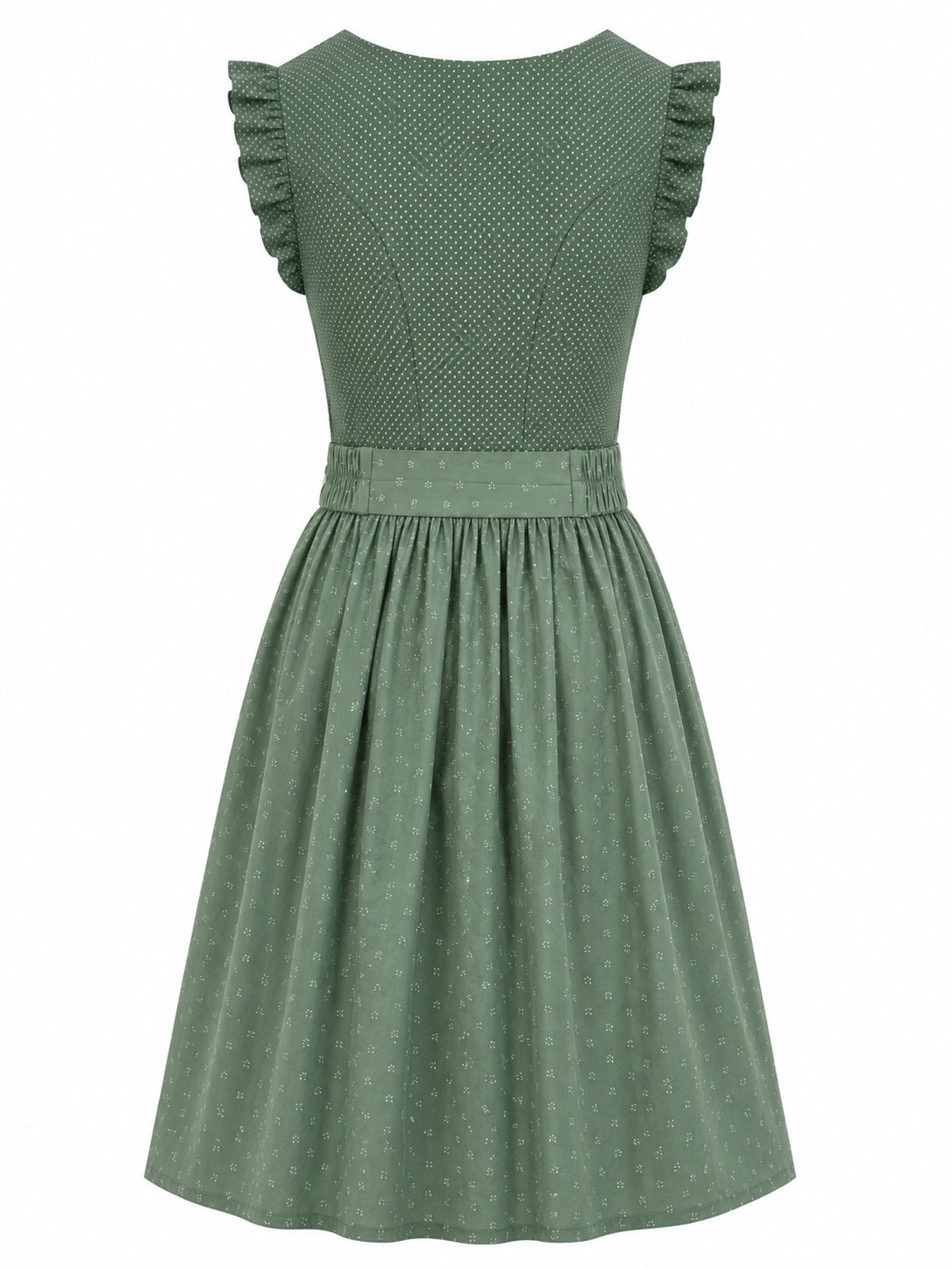 Berwin dirndl Leonie sage green dress without apron