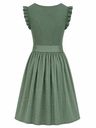 Berwin dirndl Leonie sage green dress without apron