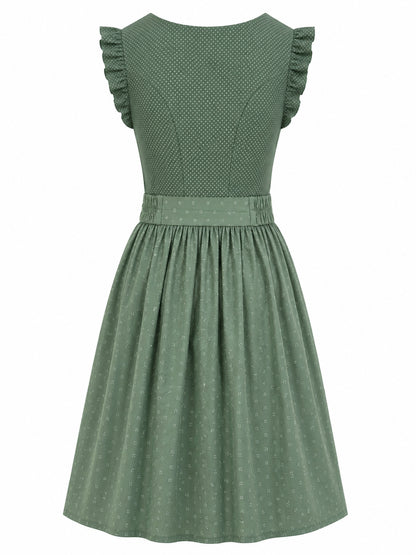 Berwin dirndl Leonie sage green dress without apron