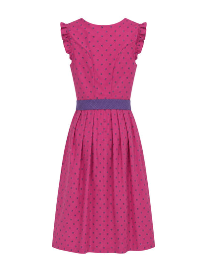 Berwin dirndl Nadja pink dress without apron