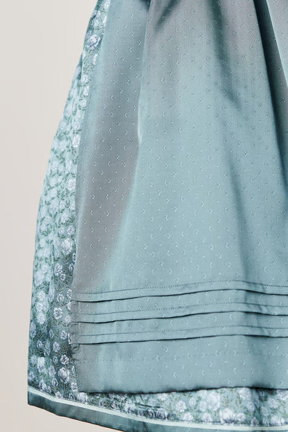 Kruger Nikki Midi Dirndl, Turquoise — 60cm 2pc Set