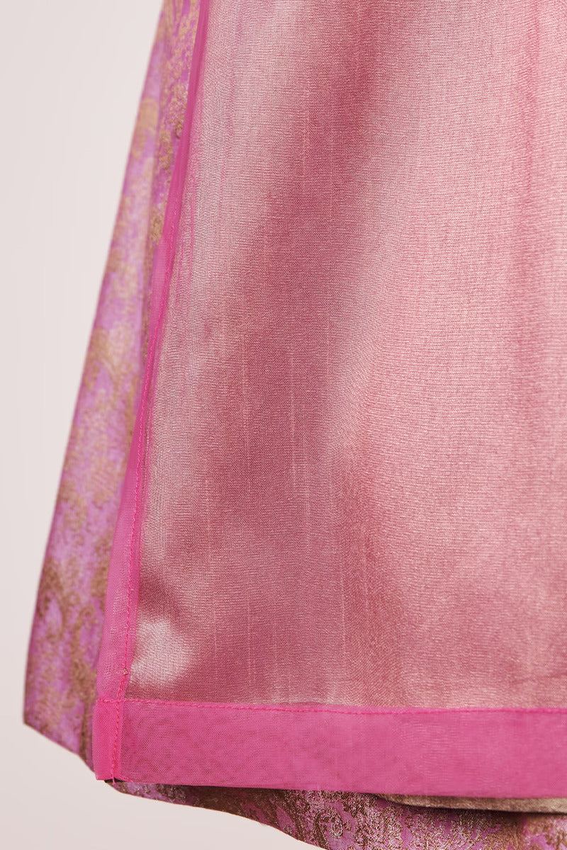 Kruger Midi Dirndl 2pcs. 70cm "Fushsia" red (size 36)