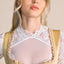 Kruger Midi Dirndl 2pcs. 60cm "Annina" yellow