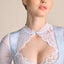 Kruger Mini Dirndl 2pcs. 50cm "Alisha" light blue
