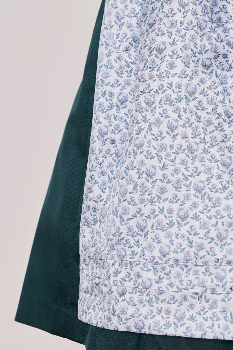 Kruger Midi Dirndl 2pcs. 60cm "RIEKE" green