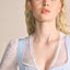 Kruger Mini Dirndl 2pcs. 50cm "Priscilla" blue (36,38,40)