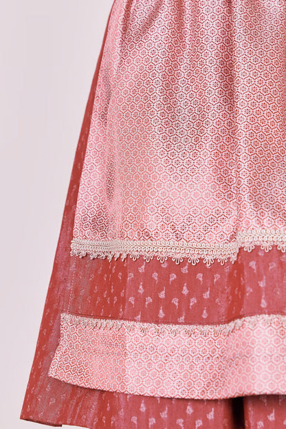 Kruger Prunella Mini Dirndl, Red — 50cm 2pc Set
