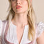 Kruger Midi Dirndl 2pcs. 60cm "Marielena" pink