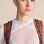 Kruger Midi Dirndl 2pcs. 60cm "Marielle" red