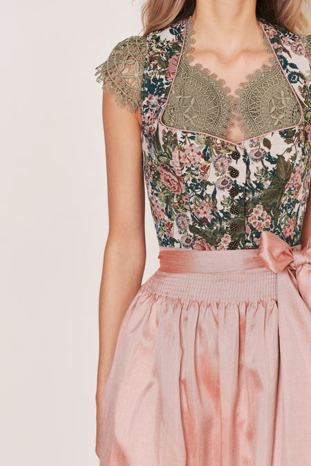 Julia Trentini Ellen Dirndl, Beige — 60cm Midi