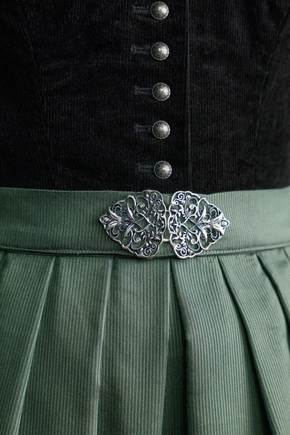 Julia Trentini Romi Dirndl, Black — 70cm Long
