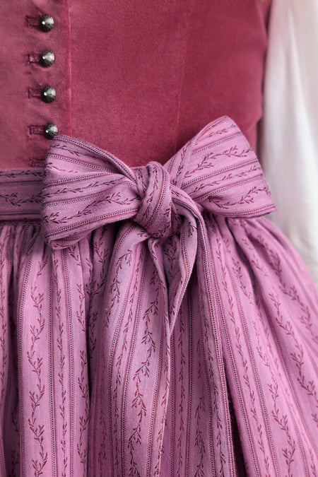 Julia Trentini Brenda Long Dirndl, Pink — 70cm