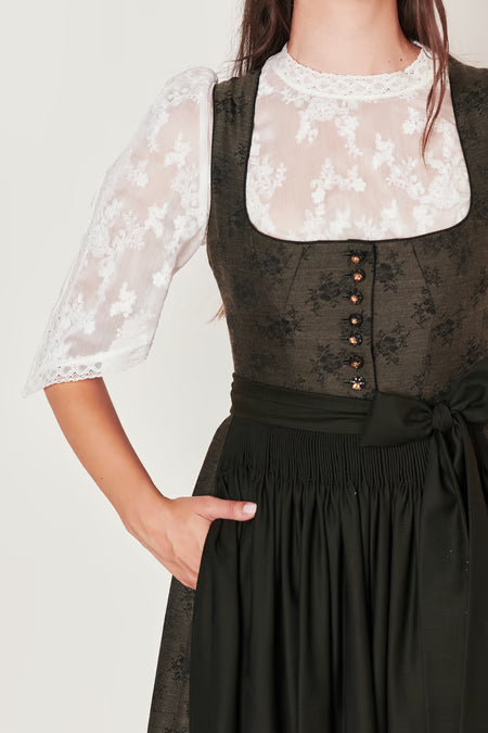 Julia Trentini Rosalie Dirndl, Olive — 70cm