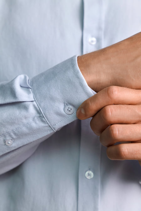 Trachten shirt Mark — blue