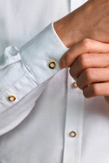 Trachten shirt Kai — white