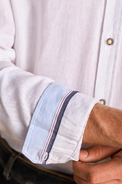Kruger Traditional Long Sleeve Shirt "Matti" white