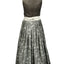 Dirndl with corduroy top and silk apron