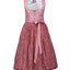 Berwin Long Dirndl 2pcs. 70cm "Lilli" pink