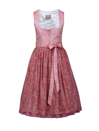 Berwin Long Dirndl 2pcs. 70cm "Lilli" pink