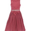 Berwin Long Dirndl 2pcs. 70cm "Doris" red
