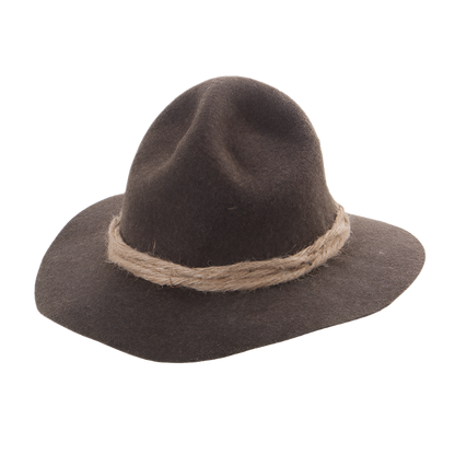 Faustmann Alpine Wool Hat — 100% Wool, Brown