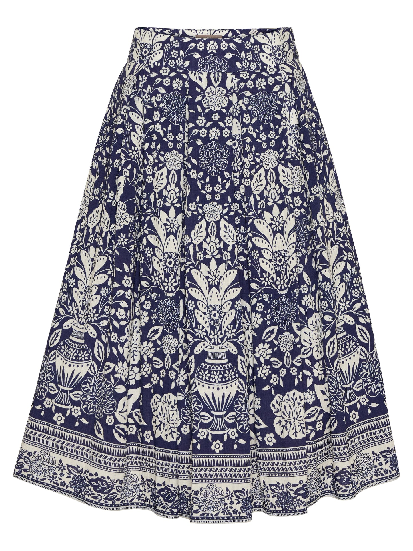 Berwin Traditional Skirt, Navy