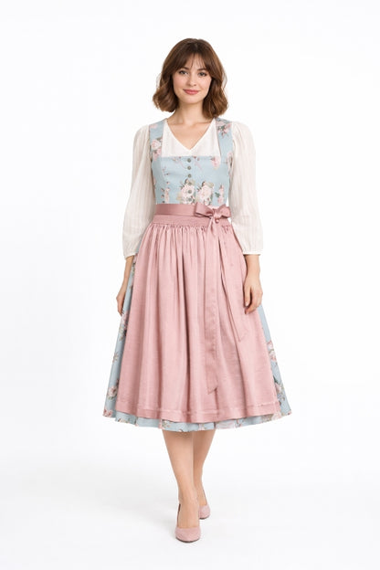 Berwin V-Neck Dirndl Blouse "Crystal" ecru