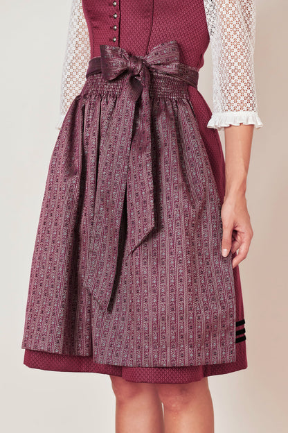 Julia Trentini Viktoria Midi Dirndl, Red — 60cm