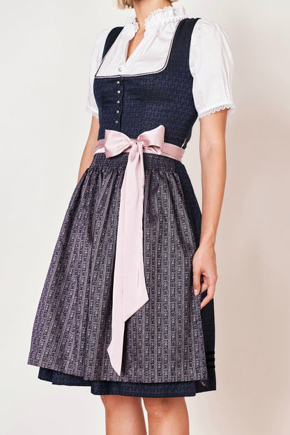 Julia Trentini Fritzi Midi Dirndl, Blue — 60cm