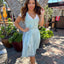 Midi Dirndl 2pcs. 60cm "Lyvia" sage (36-44)